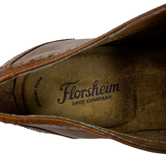 Florsheim Wingtip Derby‎ in Brown Leather Men’s Size 10 1/2 D main image 7
